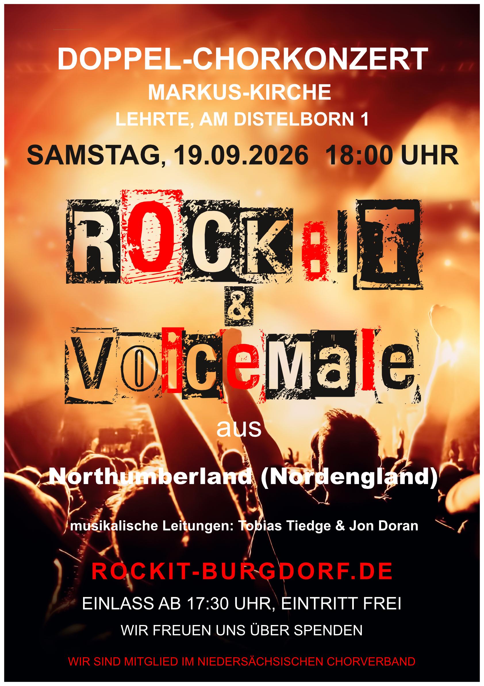 Plakat Konzert Lehrte 09-26